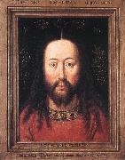 EYCK, Jan van Portrait of Christ sdr painting